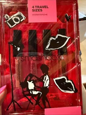 Smashbox Men's Lip Set — Red and Black Packaging